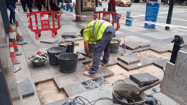 Las calles de Murcia se preparan para la Semana Santa - 1, Foto 1