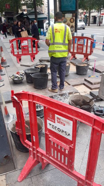 Las calles de Murcia se preparan para la Semana Santa - 2, Foto 2