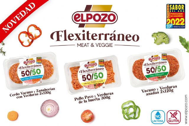ElPozo Alimentacin presenta Flexiterrneo, la primera marca de productos que une lo mejor de la carne y los vegetales, Foto 1