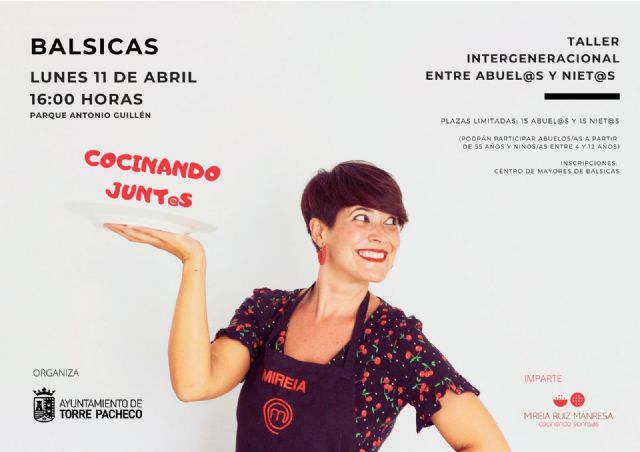 Taller Intergeneracional entre abuelos y nietos “Cocinando Juntos” - 1, Foto 1