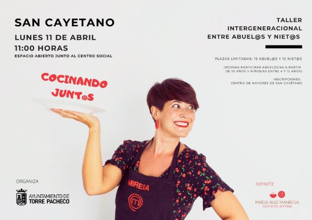 Taller Intergeneracional entre abuelos y nietos “Cocinando Juntos” - 4, Foto 4