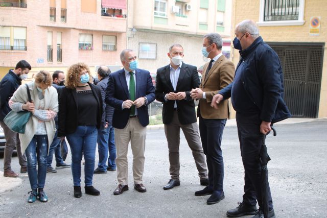 La Comunidad invierte 227.000 euros en la reparación de calles en Abarán - 1, Foto 1
