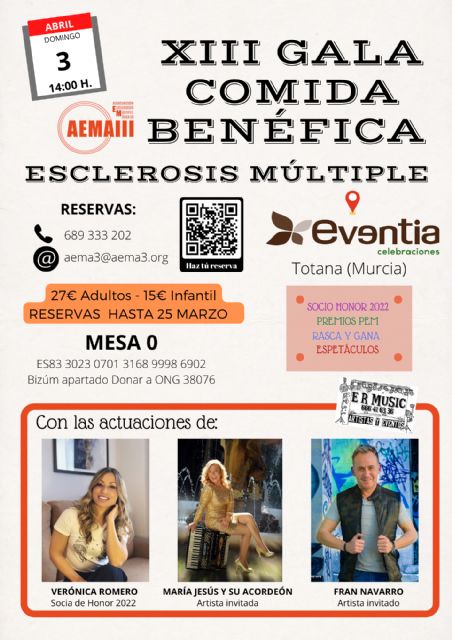 XIII Gala Comida Benéfica AEMA III - 1, Foto 1