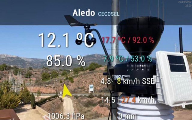 Aledo ya cuenta con una Estación Meteorológica - 1, Foto 1