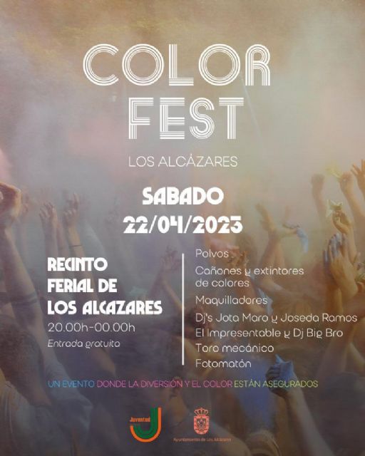 Fiesta y entretenimiento asegurados en el 'Color Fest' de Los Alcázares - 1, Foto 1