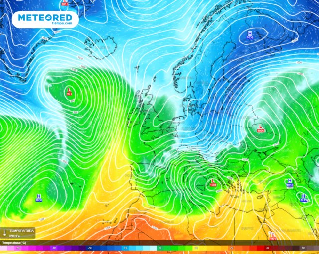Las lluvias podrían llegar al final de la Semana Santa por un bloqueo escandinavo - 1, Foto 1