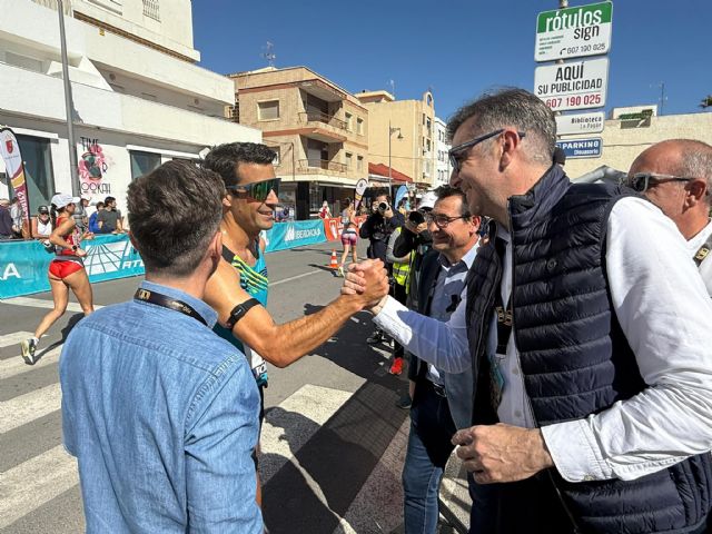 El madrileño Álvaro López, campeón de España de 20 kilómetros marcha en San Pedro del Pinatar - 1, Foto 1