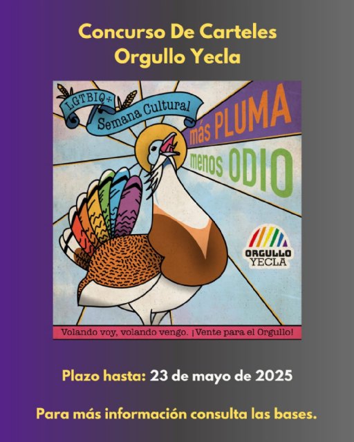 Orgullo Yecla lanza el Primer Concurso de Carteles para el Día del Orgullo 2025 - 1, Foto 1