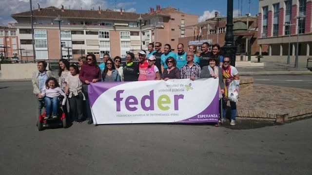Totana hosts the end of the tenth stage of the Tour of Spain by Solidarity to Rare Diseases, Foto 2