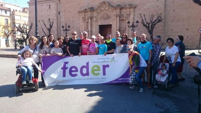 Totana hosts the end of the tenth stage of the Tour of Spain by Solidarity to Rare Diseases, Foto 3
