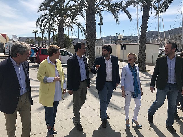 López Miras: Necesitamos devolver la dignidad a Cartagena con un proyecto como el del PP, que empuje y continúe liderando el crecimiento económico - 1, Foto 1