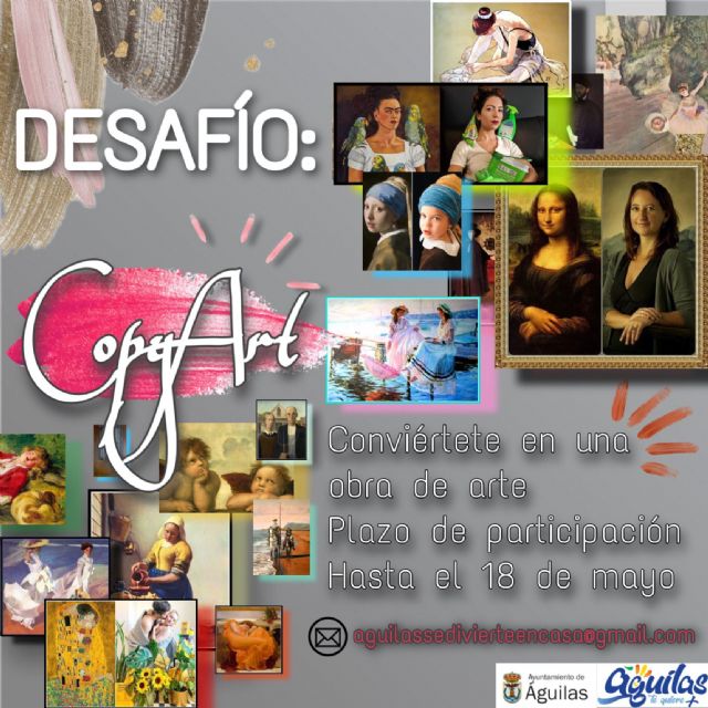 La Concejalía de Cultura pone en marcha CopyArt, un desafío que propone que te conviertas en obra de arte - 1, Foto 1