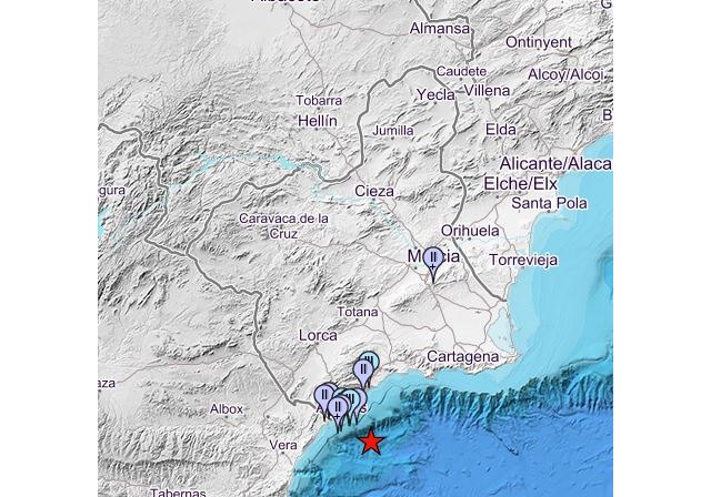 Policía local de Águilas informa de movimiento sísmico que ha sido sentido la pasada noche - 1, Foto 1