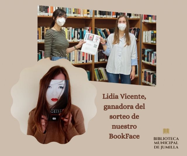 Lidia Vicente, ganadora del concurso BookFace organizado por la Biblioteca Municipal con motivo del Día del Libro - 1, Foto 1