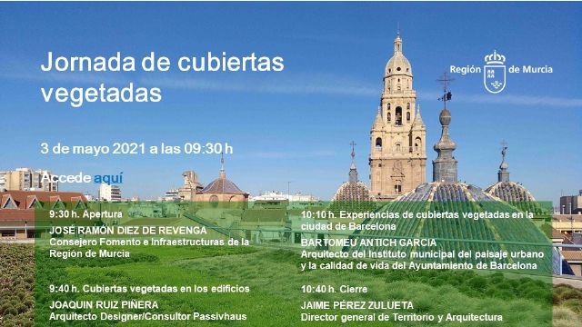 Fomento organiza el lunes una jornada técnica para difundir los beneficios de implantar cubiertas verdes en edificios - 1, Foto 1