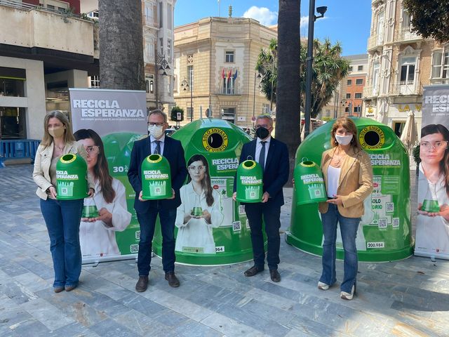 La Comunidad respalda la campaña ´Recicla esperanza´, que convertirá la recogida de vidrio en ayudas a iniciativas contra la Covid-19 - 1, Foto 1
