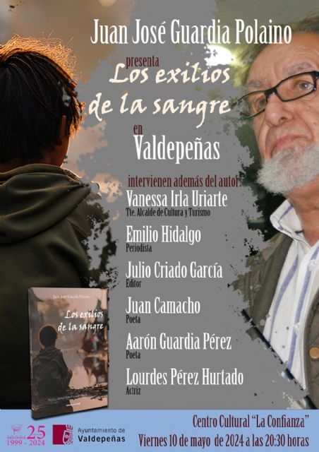 El Centro Cultural La Confianza de Valdepeñas, acogerá la presentación de Los exilios de la sangre de Juan José Guardia Polaino - 1, Foto 1