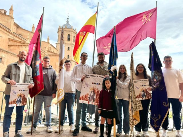 Más de un millar de jóvenes de las cofradías de Semana Santa de Lorca participarán este viernes en la Procesión de Papel - 4, Foto 4