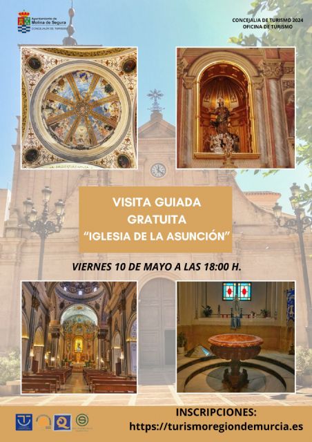 La Concejalía de Turismo de Molina de Segura organiza cinco visitas guiadas gratuitas hasta el mes de junio - 1, Foto 1