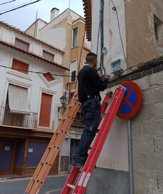 El Ayuntamiento de Cehegín refuerza la seguridad ciudadana con la instalación de cámaras en la Calle Ginés de Paco - 2, Foto 2