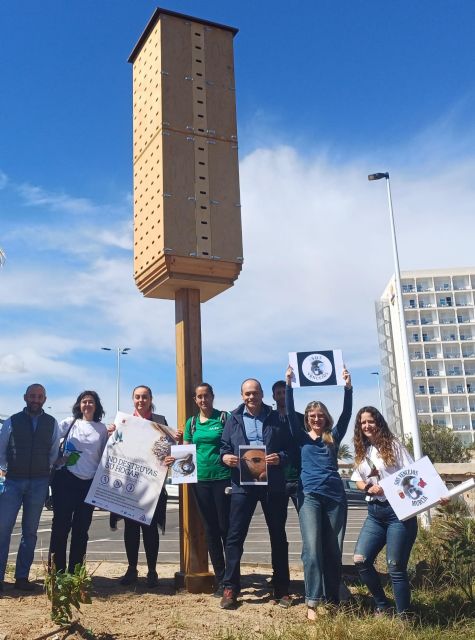 Colocan tres ´Torres de Biodiversidad´ para aves migratorias en San Javier - 2, Foto 2