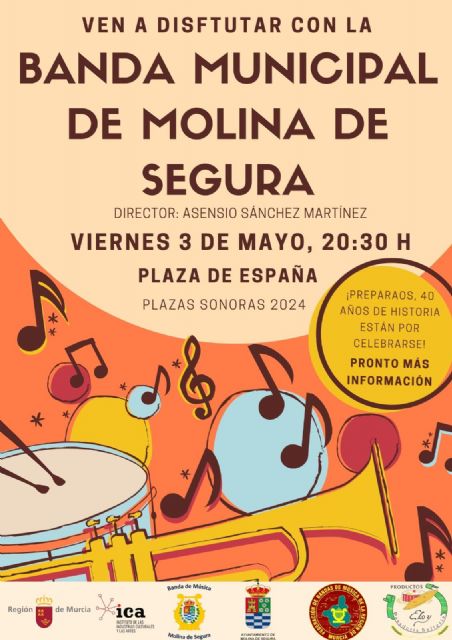 La Concejalía de Cultura pone en marcha el programa PLAZAS SONORAS. VIVE MÚSICA, VIVE MOLINA 2024 del 3 al 25 de mayo - 4, Foto 4