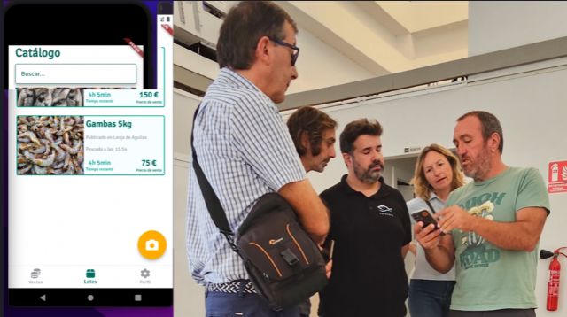 La UMU impulsa la digitalización del sector pesquero con la aplicación móvil Lonja 2.0 - 1, Foto 1