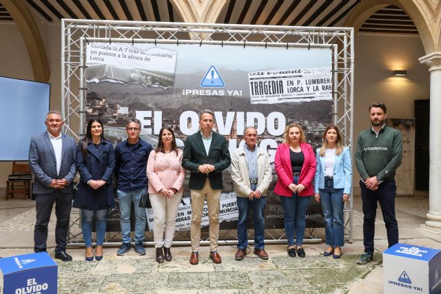 La campaña 'Presas ya, el olvido nos ahoga' se amplifica con la difusión en medios de un spot y cuñas de radio: Queremos que todo el mundo sepa lo que pasa en Lorca - 3, Foto 3