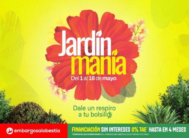 Embargosalobestia arranca Jardín Manía con ofertas para disfrutar del buen tiempo - 2, Foto 2