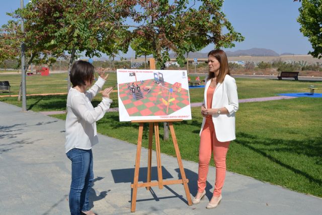 Todos Juntos Jugamos, lema que la edil Isabel Fernández  ha secundado para la proyección de los parques inclusivos del municipio - 2, Foto 2