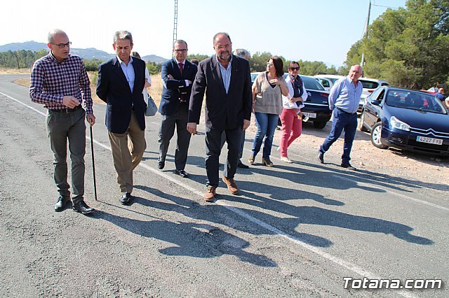 Mejorarn la carretera Aledo-Bullas en la zona de acceso al Parque Regional de Sierra Espuña, Foto 1