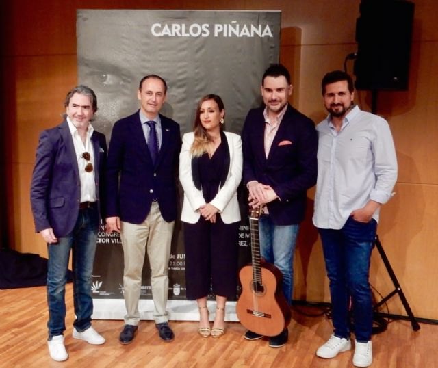 El Auditorio Víctor Villegas de Murcia acogerá el 7 de junio el concierto de presentación del nuevo disco del guitarrista Carlos Piñana - 1, Foto 1
