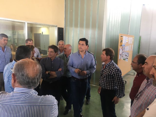 El consejero de Agricultura, Francisco Jódar visitó las obras de reparación de dos caminos rurales en San Javier - 3, Foto 3