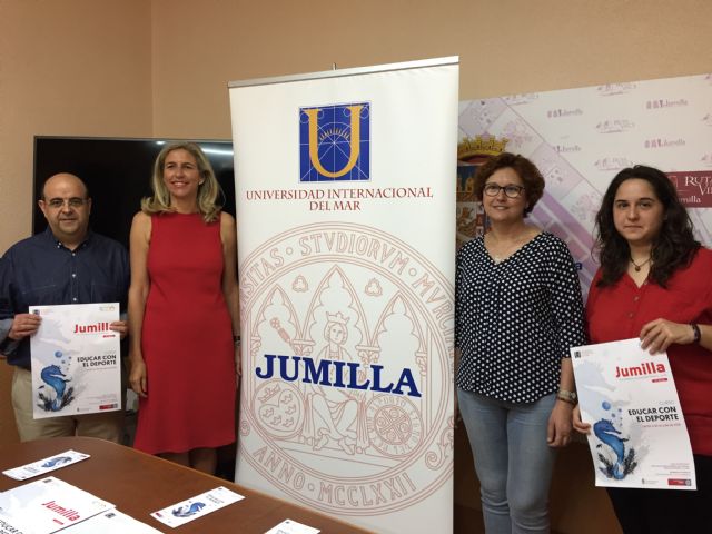 Presentado en Jumilla el curso de la Universidad Internacional del Mar 'Educar con el Deporte' - 1, Foto 1