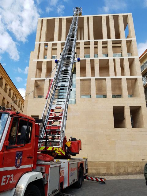 Ahora Murcia advirtió hace 2 años al equipo de Ballesta sobre las deficiencias en el sistema antiincendios del edificio Moneo - 3, Foto 3
