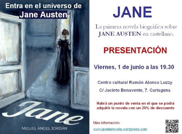 El universo de Jane Austen en una novela escrita por el cartagenero Miguel Ángel Jordán - 1, Foto 1