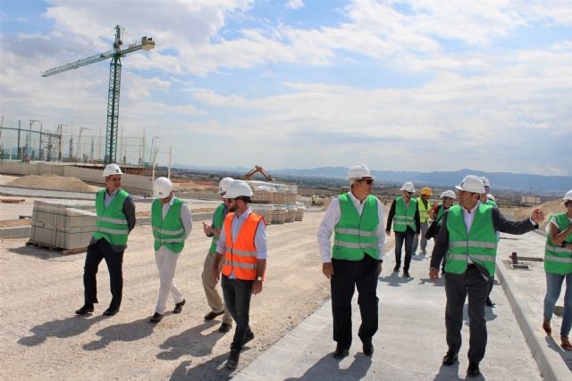 Las obras de urbanización del Parque Empresarial San Andrés en Alcantarilla avanzan a pasos agigantados en su primera fase - 3, Foto 3