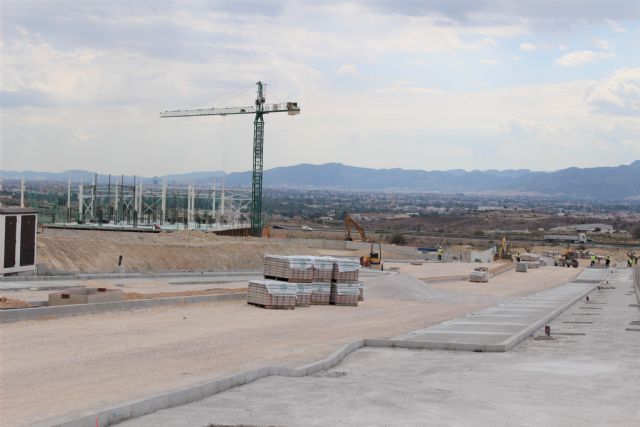 Las obras de urbanización del Parque Empresarial San Andrés en Alcantarilla avanzan a pasos agigantados en su primera fase - 5, Foto 5