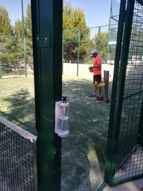 Exceptional measures taken by the Totana Tennis Club against Covid-19, Foto 6