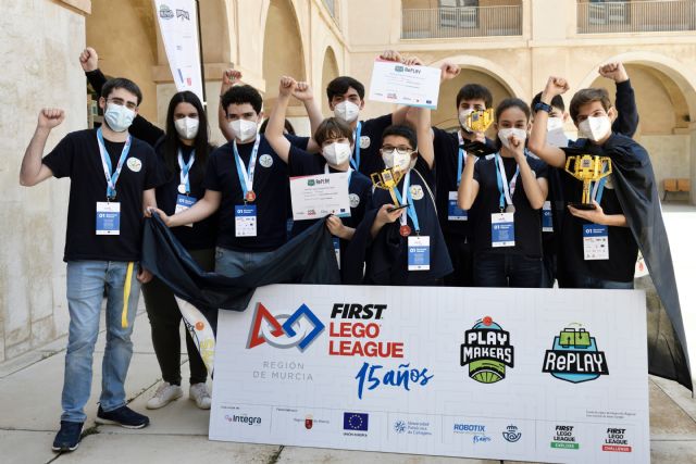 'Electronic Falcons' gana la competición científica First Lego League y representará a la Región en la fase nacional de Tenerife - 1, Foto 1