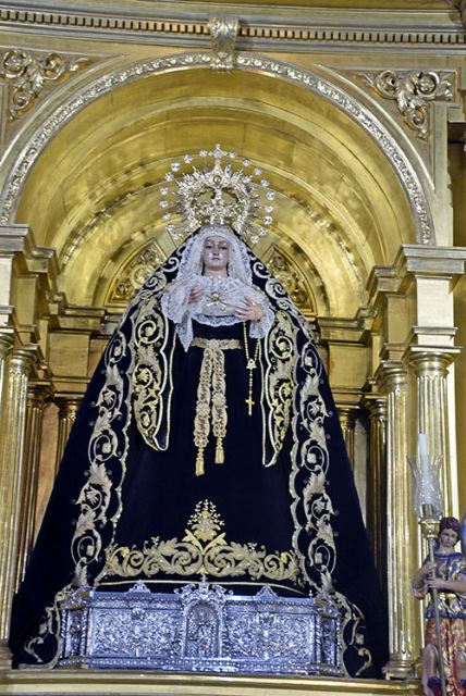 La Virgen de la Soledad de Alcalá del Río saldrá a la plaza del Calvario de la localidad para presidir la Función Solemne por el XXV Aniversario de su Coronación Canónica - 1, Foto 1