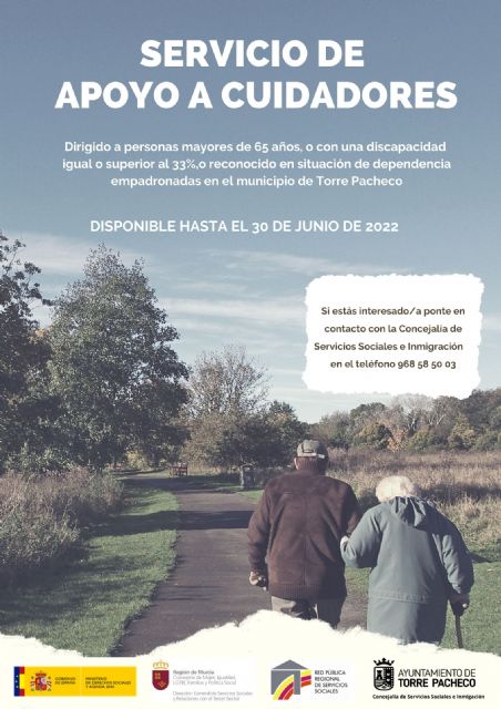 Permanece abierto el plazo de solicitud del servicio deapoyo a cuidadores - 1, Foto 1