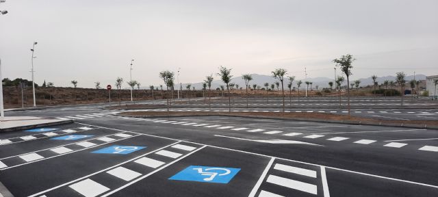 Inaugurado el nuevo aparcamiento disuasorio Molina Norte, ubicado junto a la Avenida Gutiérrez Mellado, en el Barrio de San José  Los Ángeles - 1, Foto 1