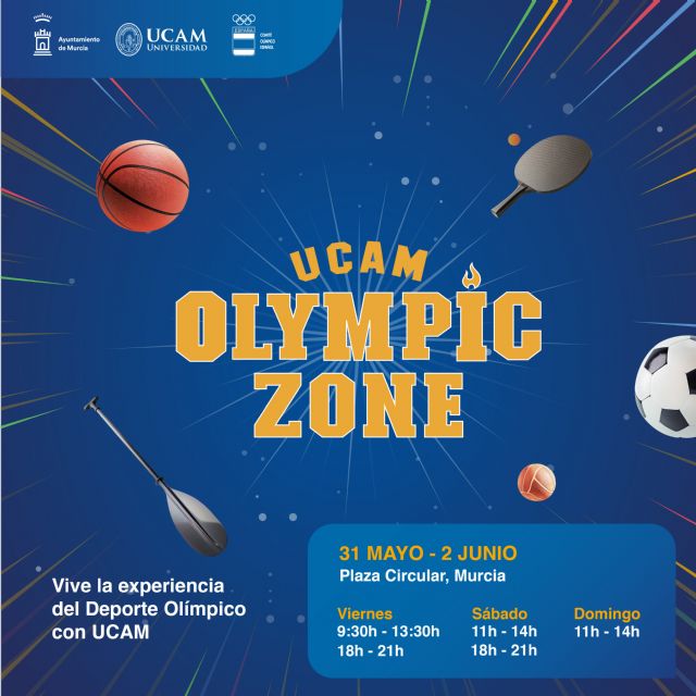 La Plaza Circular se transforma en la UCAM Olympic Zone con actividades para toda la familia - 1, Foto 1