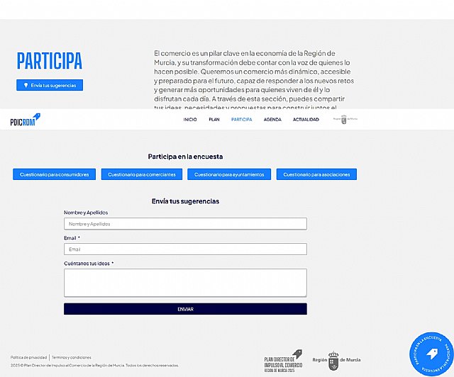 El Gobierno regional impulsa el futuro del comercio minorista con un plan participativo a través de una nueva plataforma digital - 1, Foto 1
