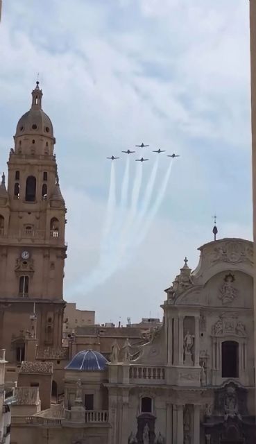 La Formación Mirlo de la Academia General del Aire y del Espacio realizará esta tarde un sobrevuelo sobre la Glorieta de Espa&ntilde;a - 2, Foto 2