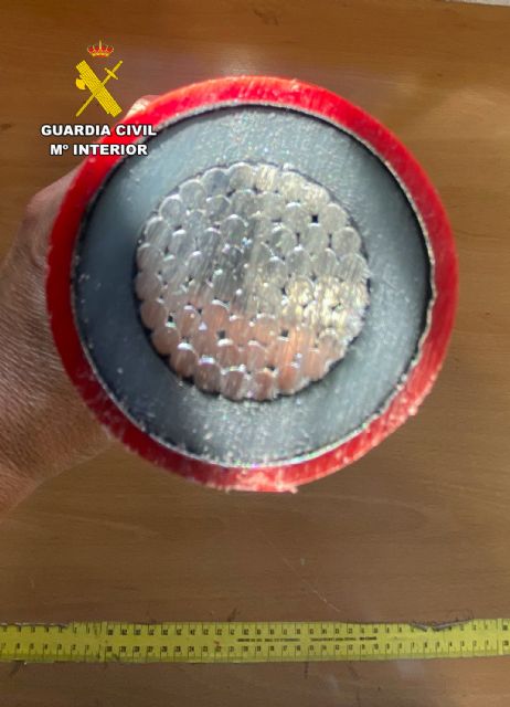 La Guardia Civil esclarece la sustracci�n de m�s de tres toneladas de cobre de una planta solar de Murcia, Foto 7