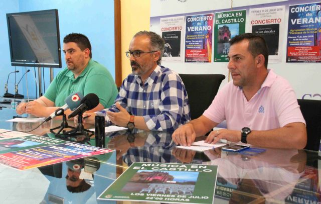 El Castillo de Caravaca acoge conciertos los cuatro primeros viernes de julio - 1, Foto 1