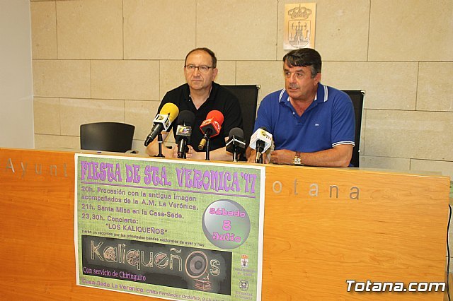 La 8ª Fiesta de la Santa Verónica se celebrará el próximo 8 de julio, Foto 2