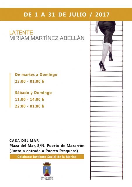 Miriam Martínez Abellán expondrá Latente  en la Casa del Mar hasta el 31 de julio - 1, Foto 1